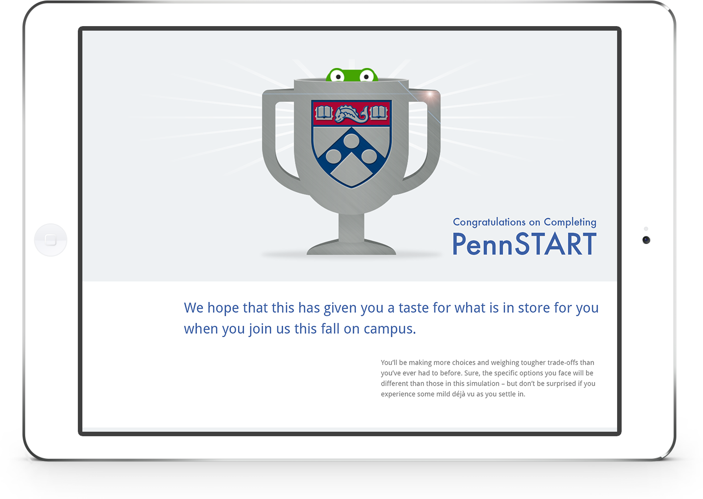 PennSTART screen