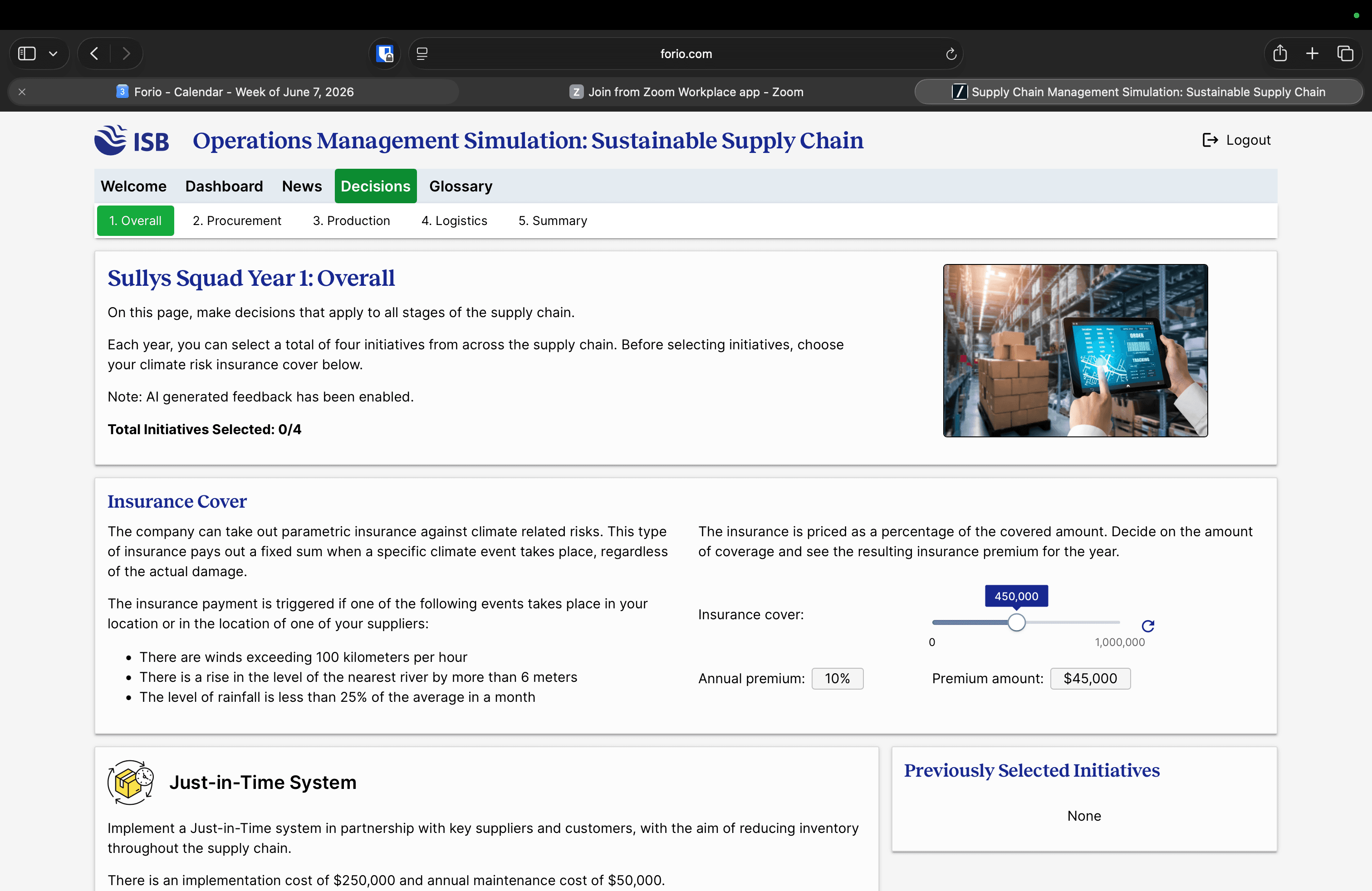 Sustainable Supply Chain Screenshot 002